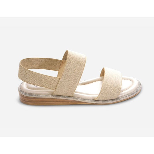 Bordy Natural Linen Sandals