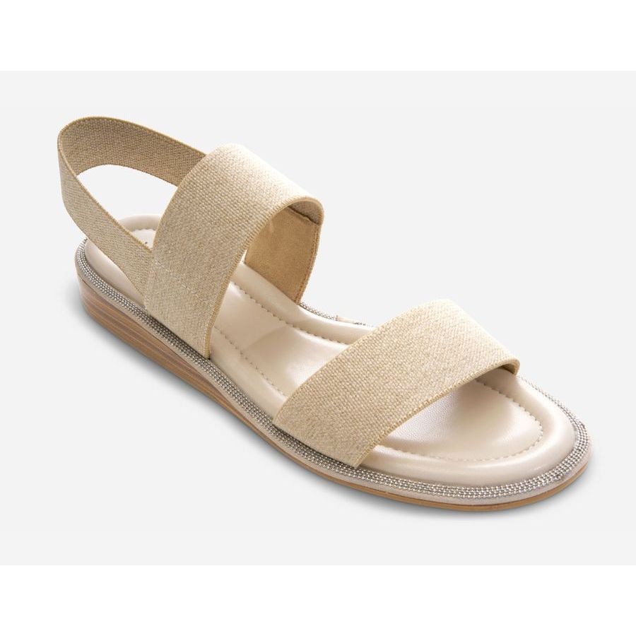 Bordy Natural Linen Sandals