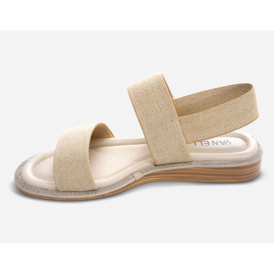 Bordy Natural Linen Sandals