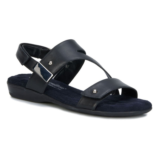 Chloe Black Soft Leather Sandals