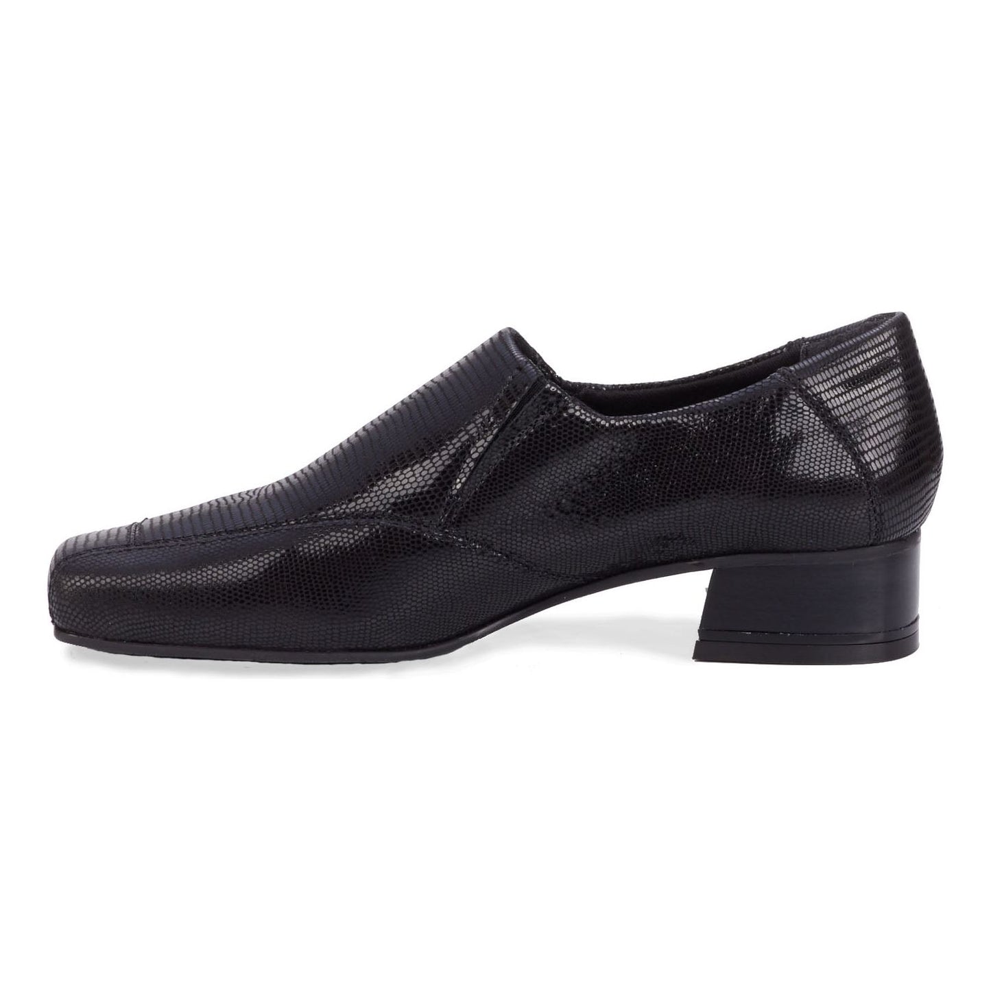 Eagan Black Slip On Shoes