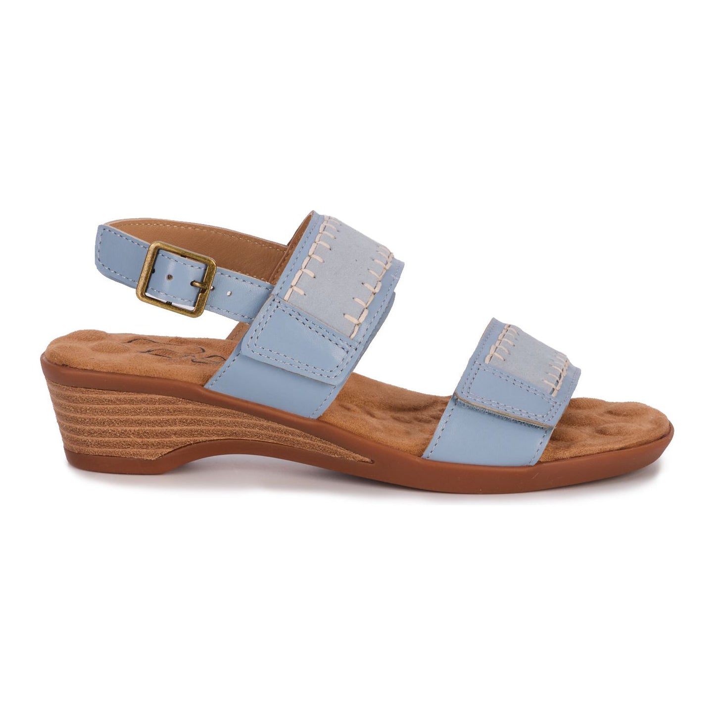 Kateri Denim Wedge Sandals