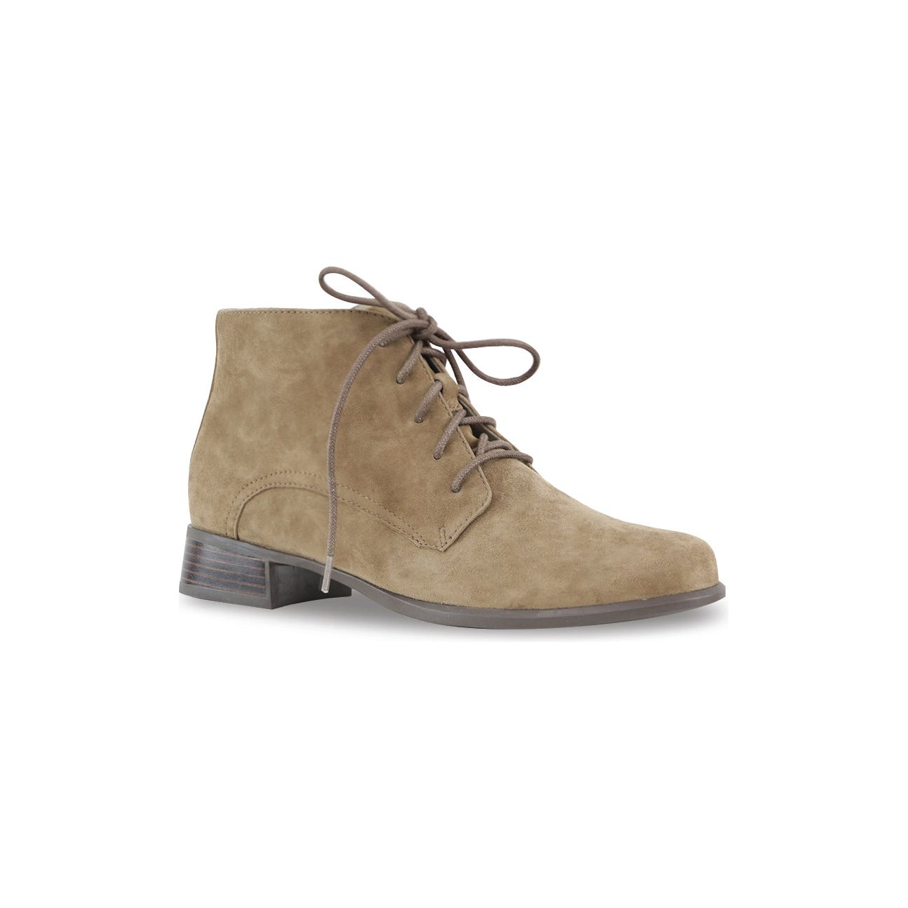 Antonia Fawn Suede Ankle Boots