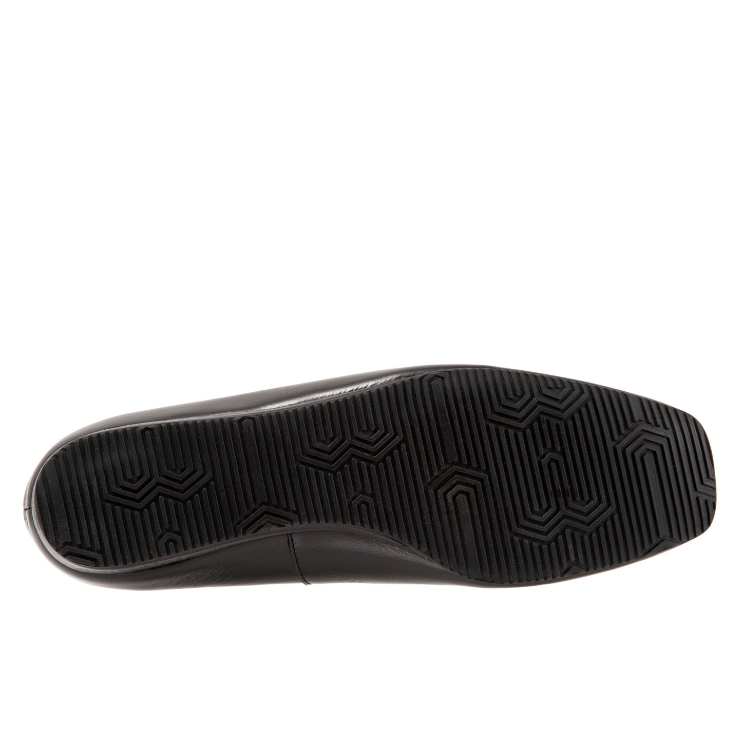 Viana Black Patent Slip-on Shoes