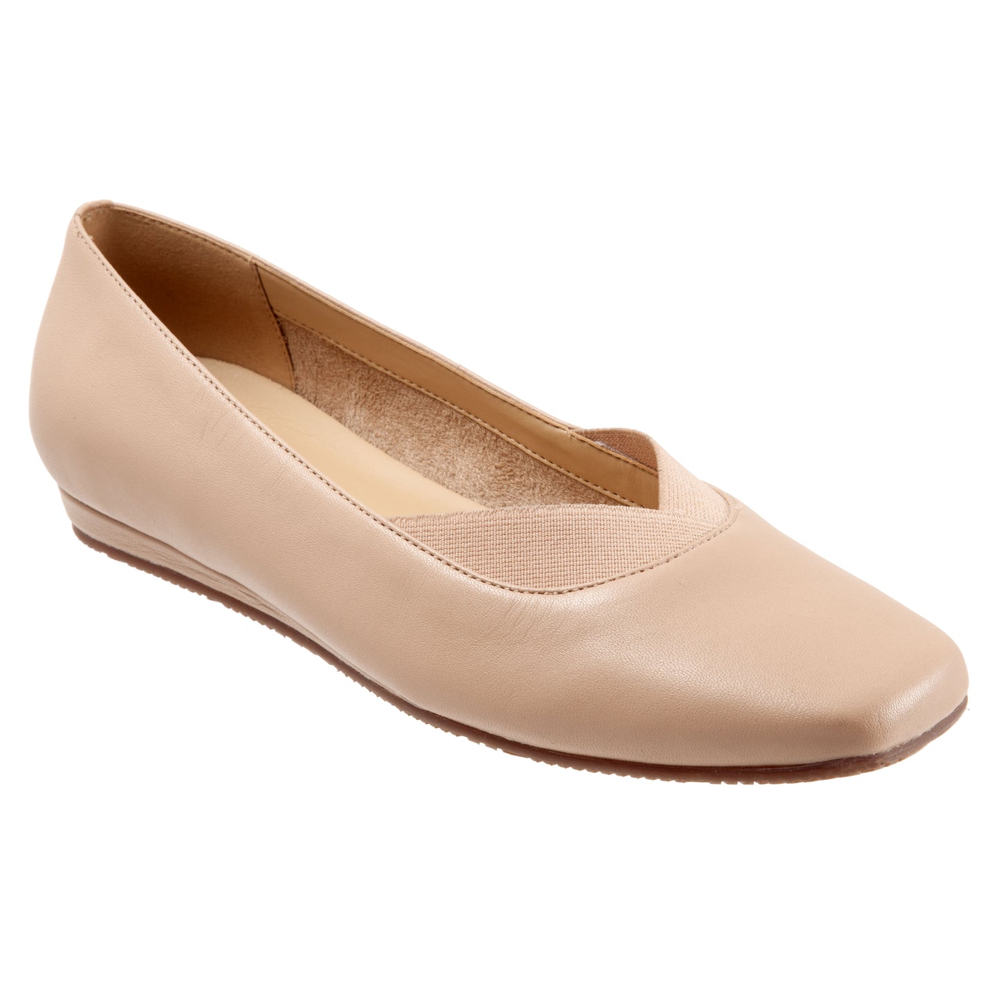 Viana Nude Slip-on Shoes