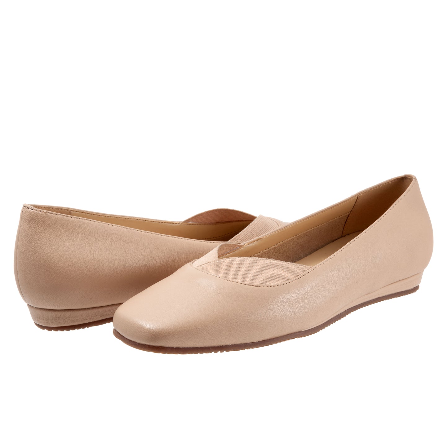 Viana Nude Slip-on Shoes