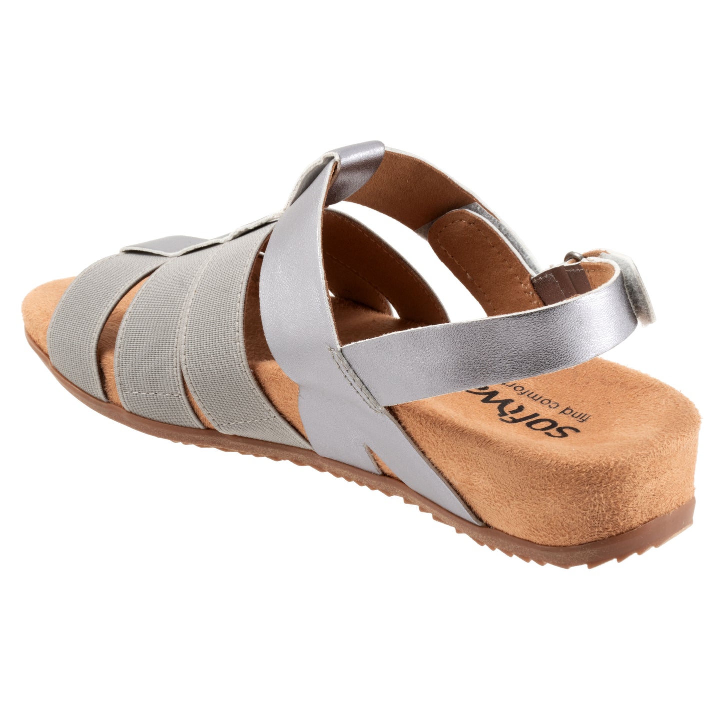 Burnaby Pewter Sandals