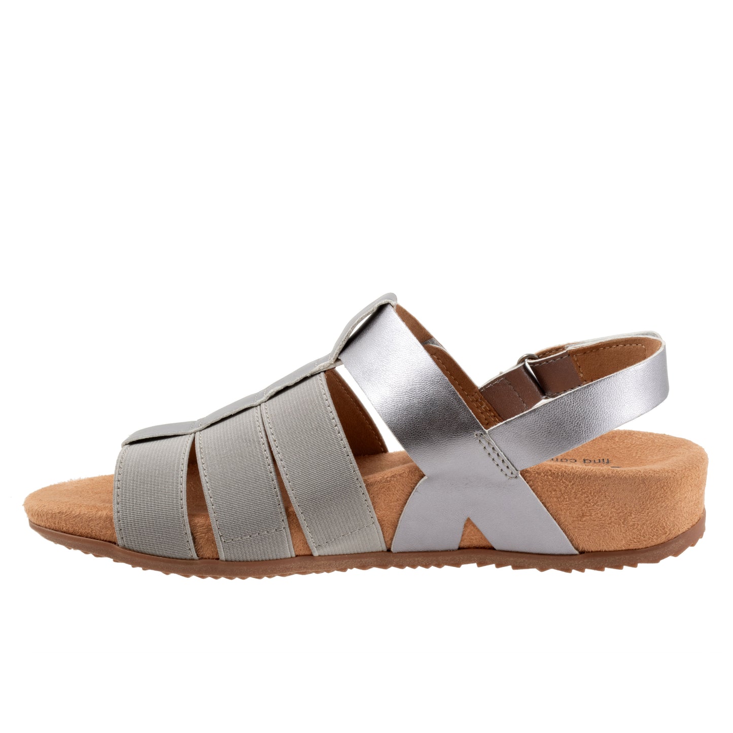 Burnaby Pewter Sandals