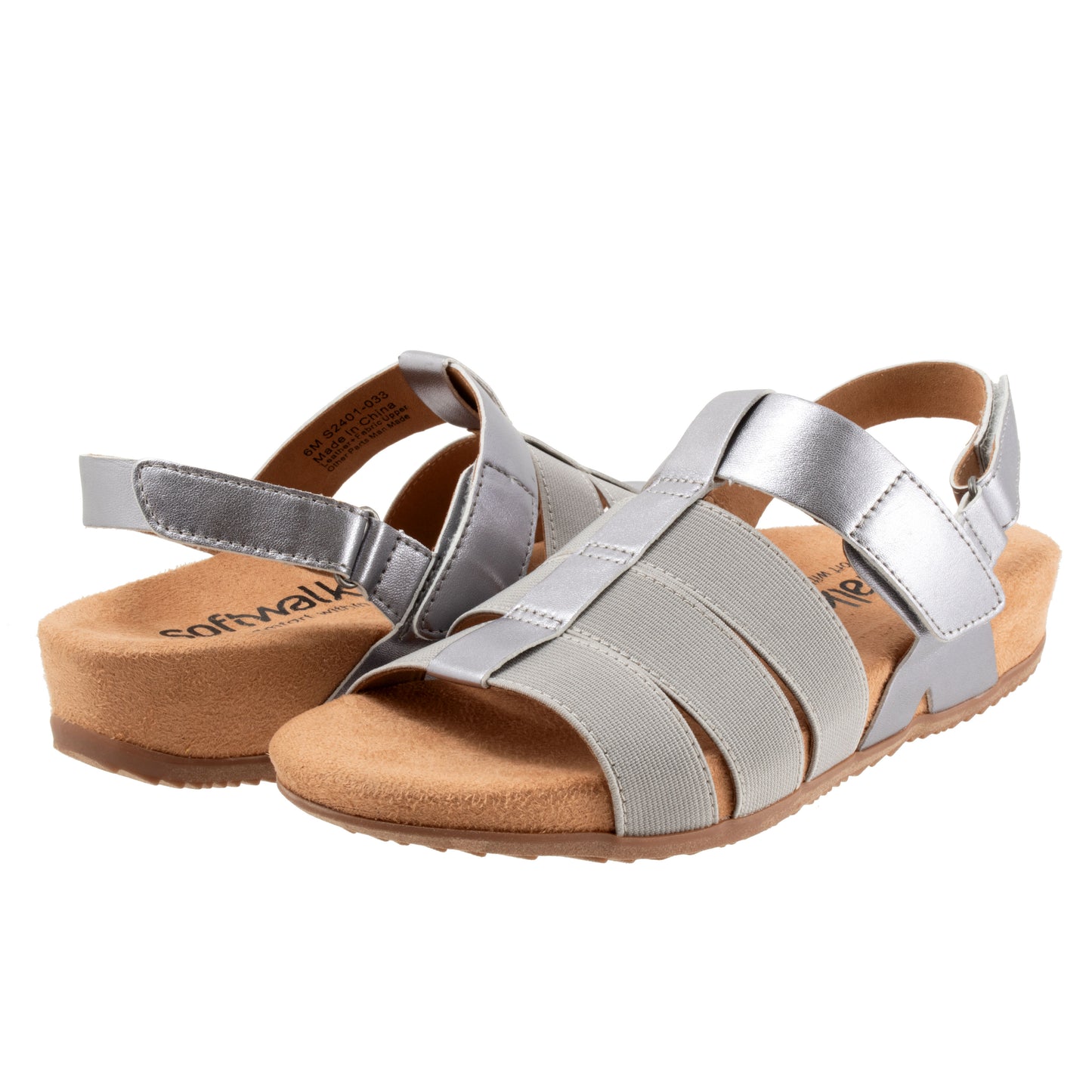 Burnaby Pewter Sandals