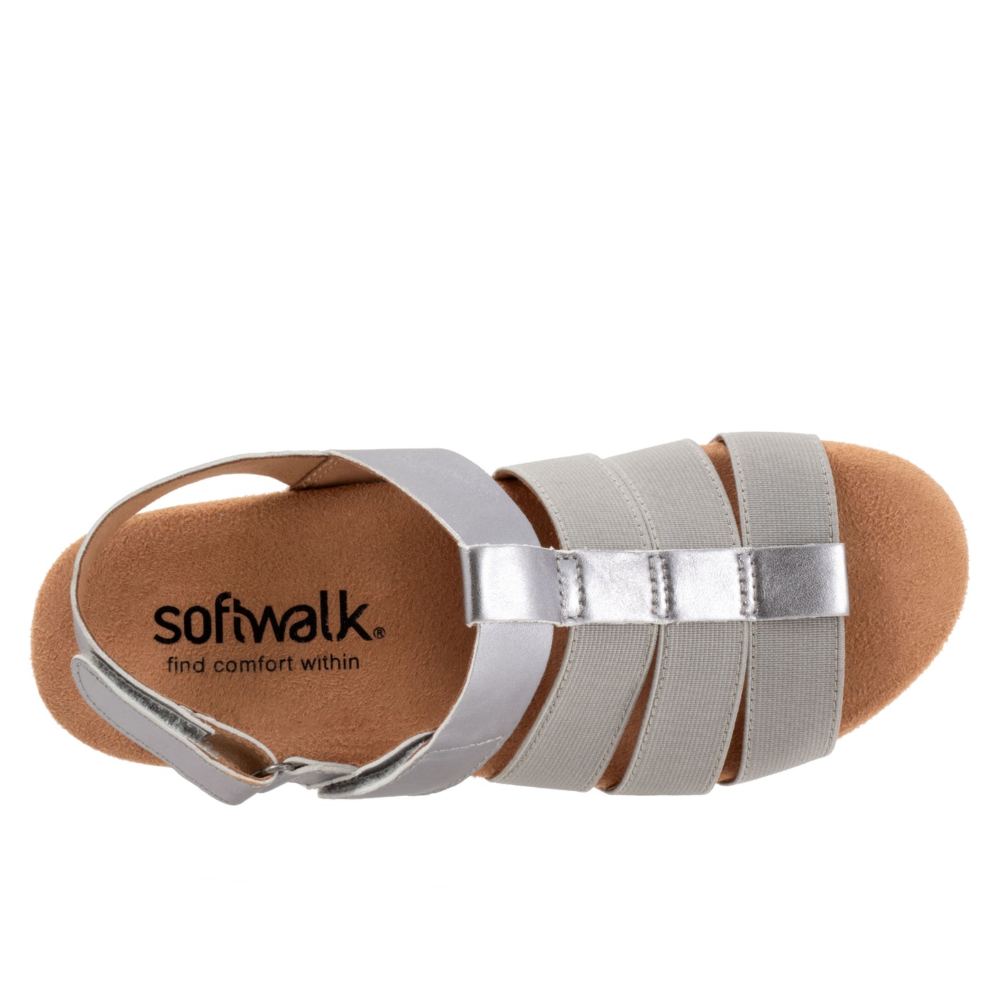 Burnaby Pewter Sandals