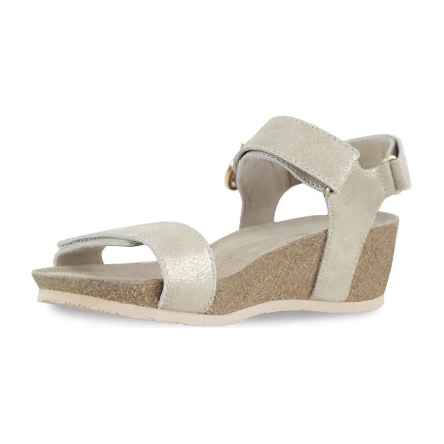 Sintra Gold Tan Combo Sandals