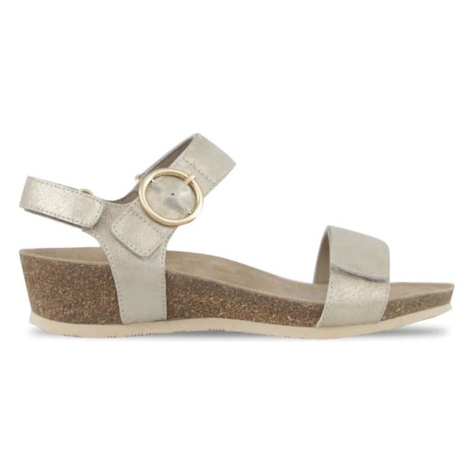 Sintra Gold Tan Combo Sandals