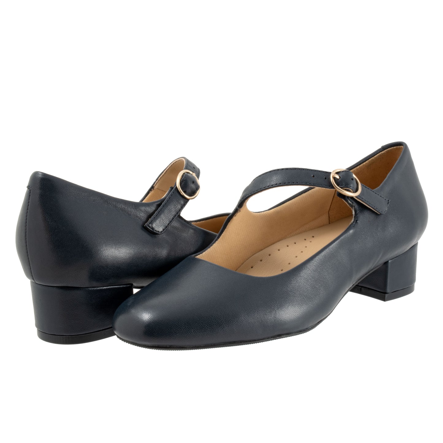 Desna Navy Mary-Jane Shoes