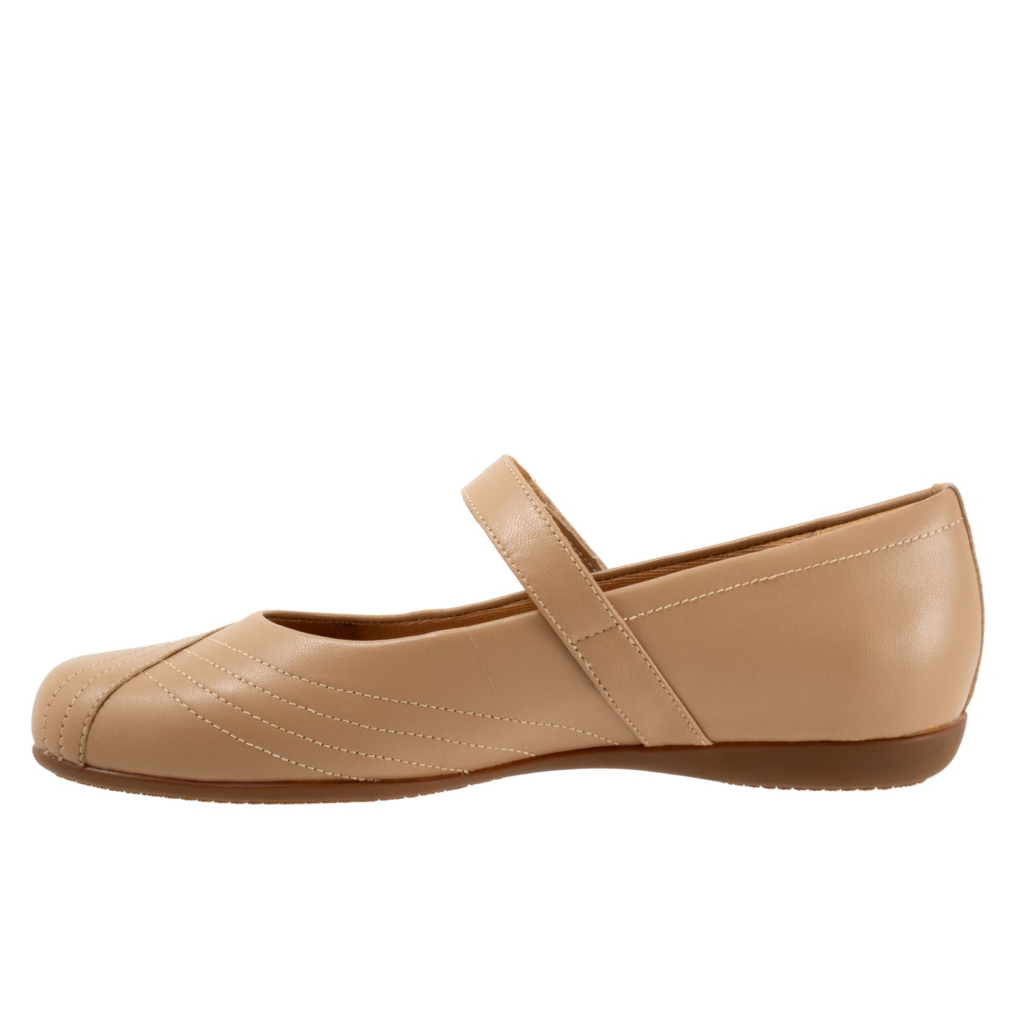 Sherese Beige Mary-Jane Shoes