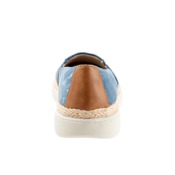 Accent Blue Textile Casual Shoes