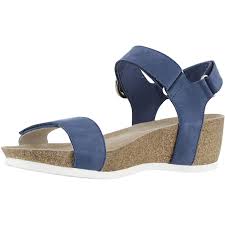 Sintra Blue Nubuck Sandals