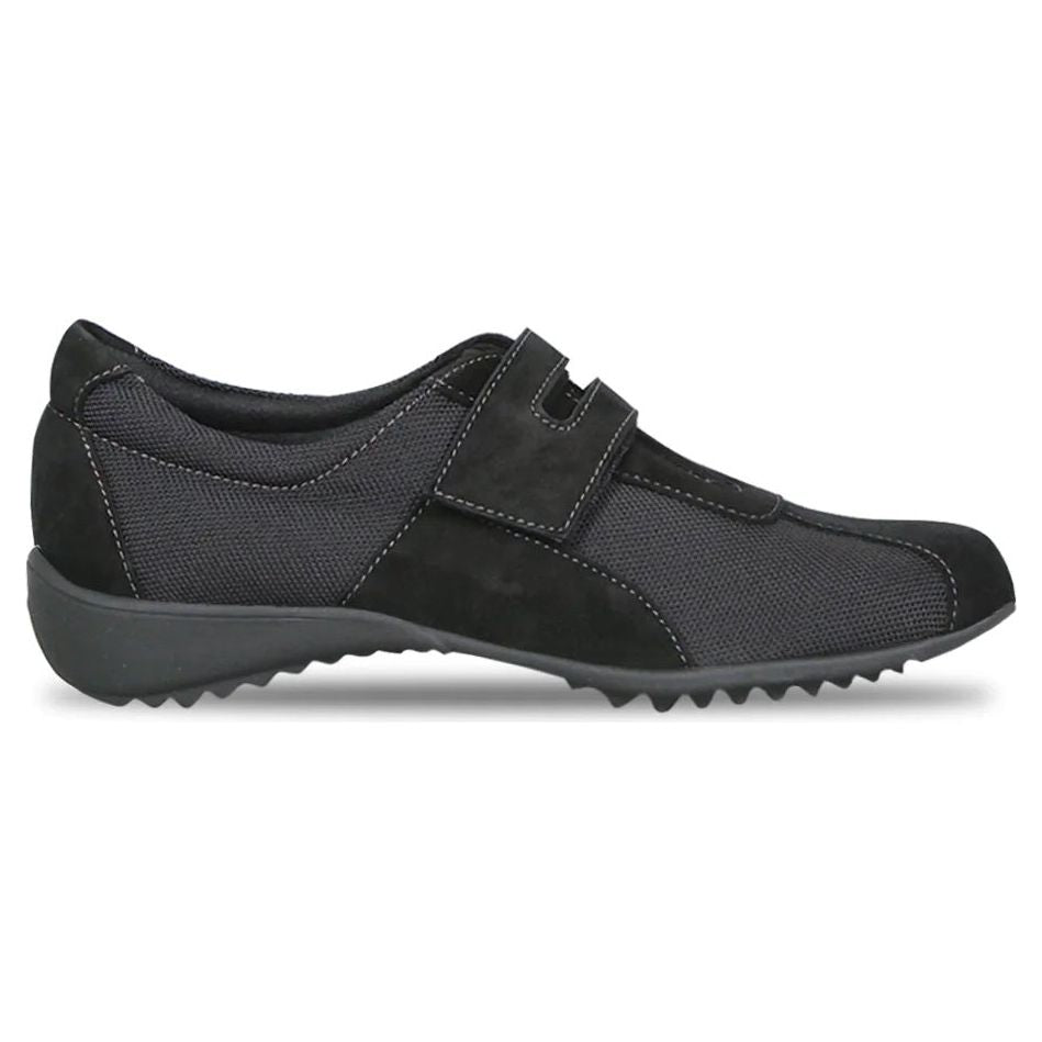 Joliet II Black Fabric/Suede Casual Shoes