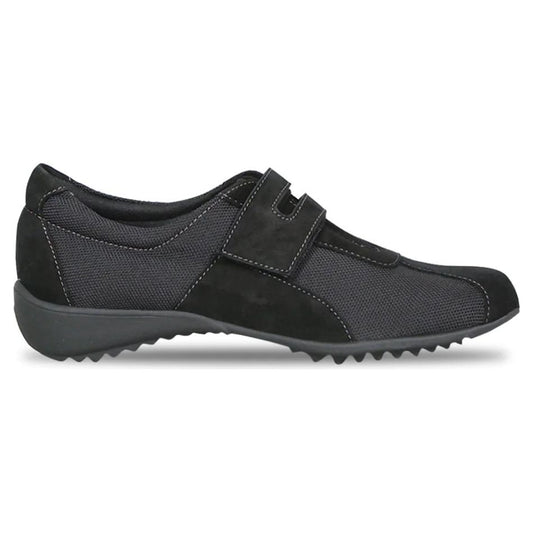 Joliet II Black Fabric/Suede Casual Shoes