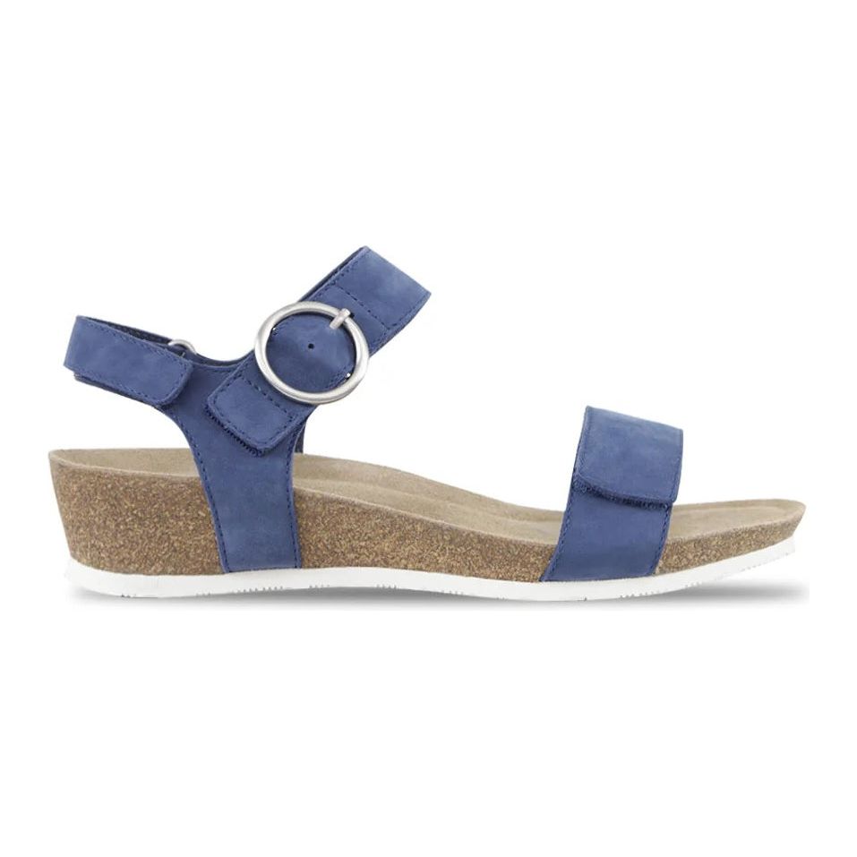 Sintra Blue Nubuck Sandals