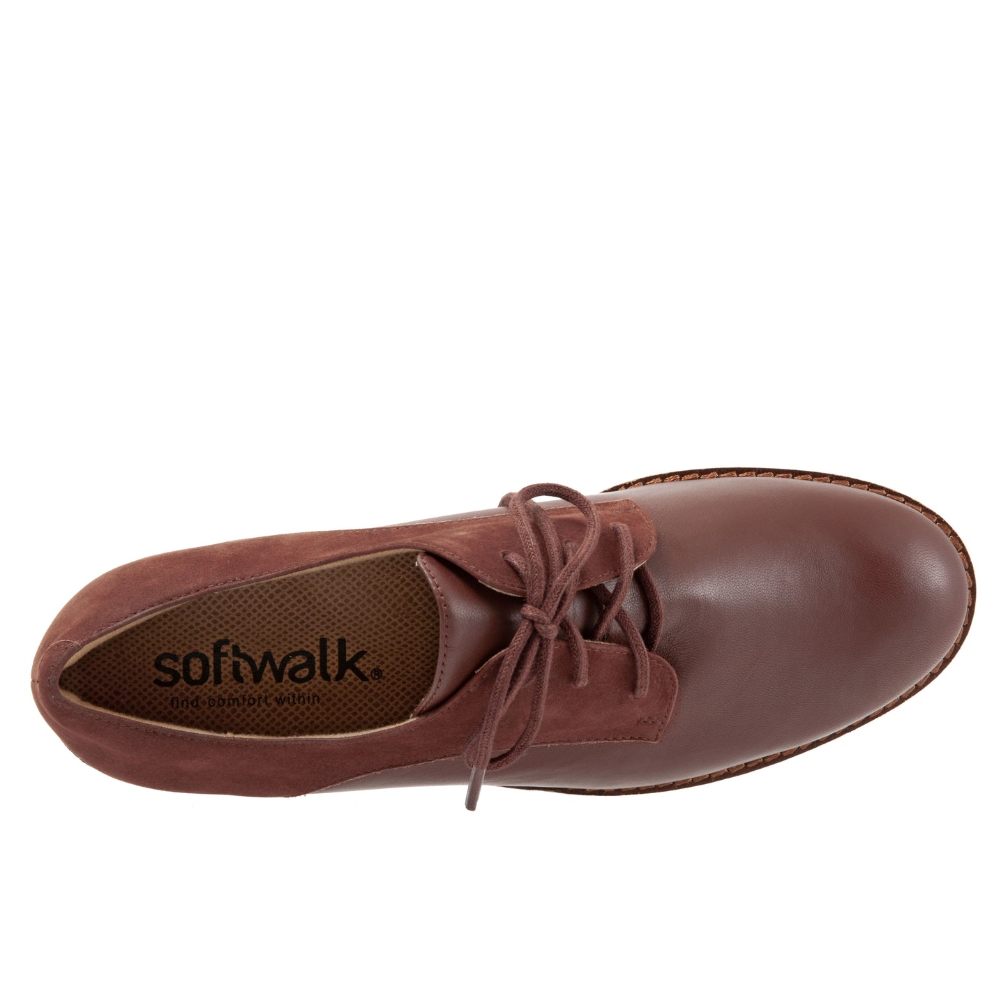 Willis 255 Brown Leather/nubuck Oxford Lace Up Shoes