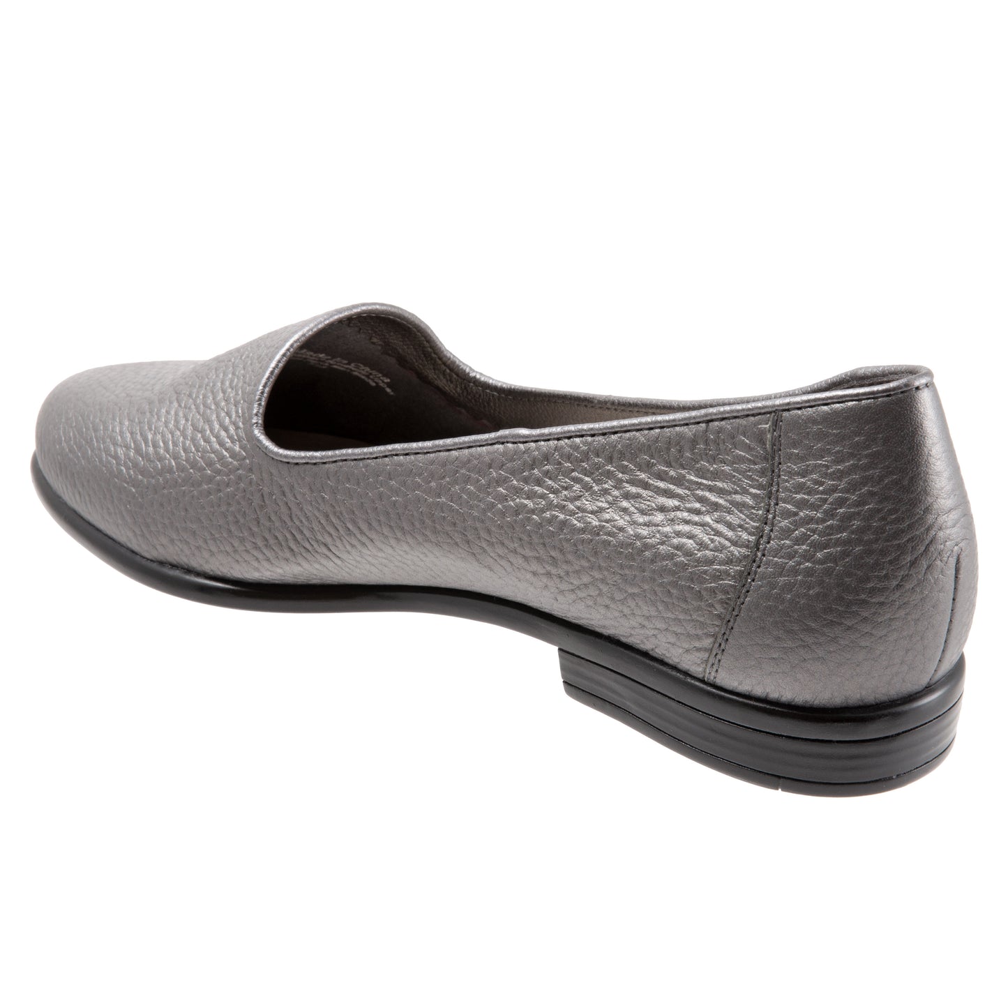 Liz Tumbled Pewter Slip-on Shoes