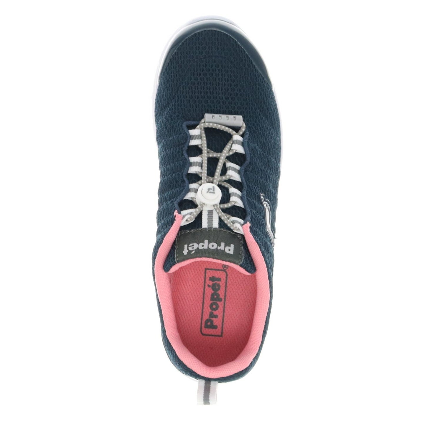 Travel Walker Navy/melon Mesh Walking Shoes