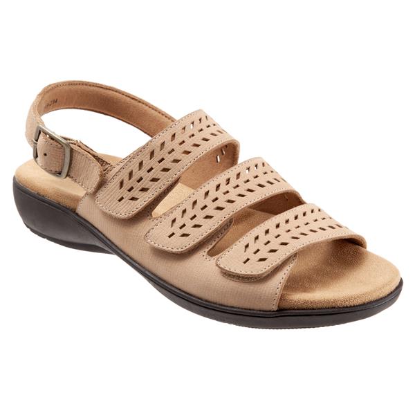 Trinity Sand Nubuck Sandals